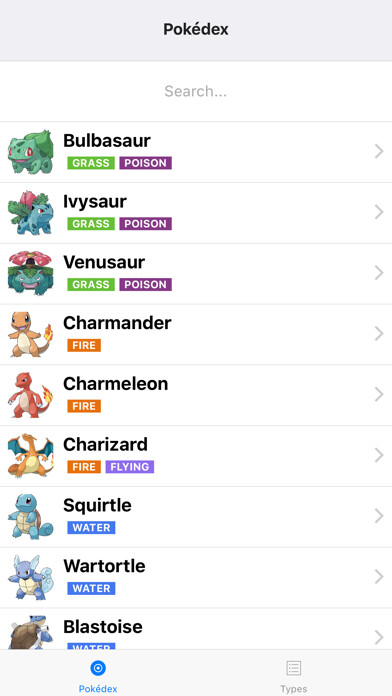 Emulate iPhone app PokéStar - Battle Guide for Pokémon using MyAndroid