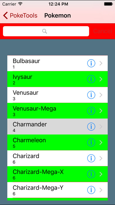 Emulate iPhone app PokéTools for Pokemon using MyAndroid