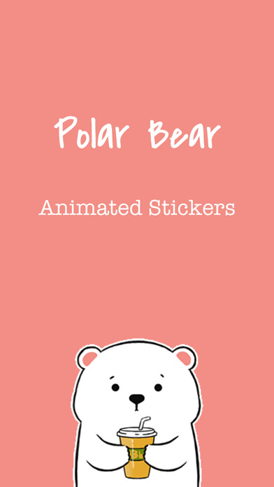 Emulate iPhone app Polar Bear Animated Stickers using MyAndroid