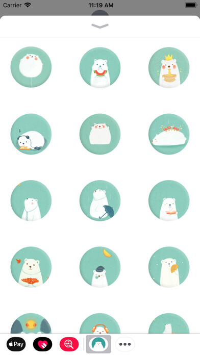 Emulate iPhone app Polar Bear in Love using MyAndroid