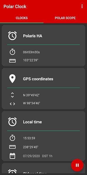 Run android online APK Polar Clock from MyAndroid or emulate Polar Clock using MyAndroid