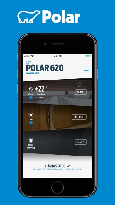 Emulate iPhone app Polar Connect using MyAndroid