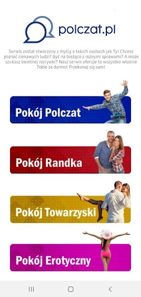Run android online APK Polczat - czat, chat online from MyAndroid or emulate Polczat - czat, chat online using MyAndroid