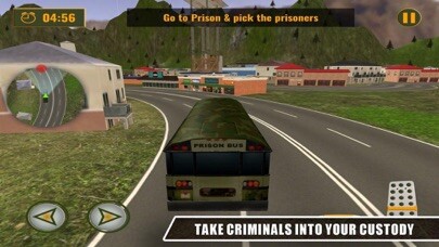 Emulate iPhone app Police Bus Driving Mission using MyAndroid