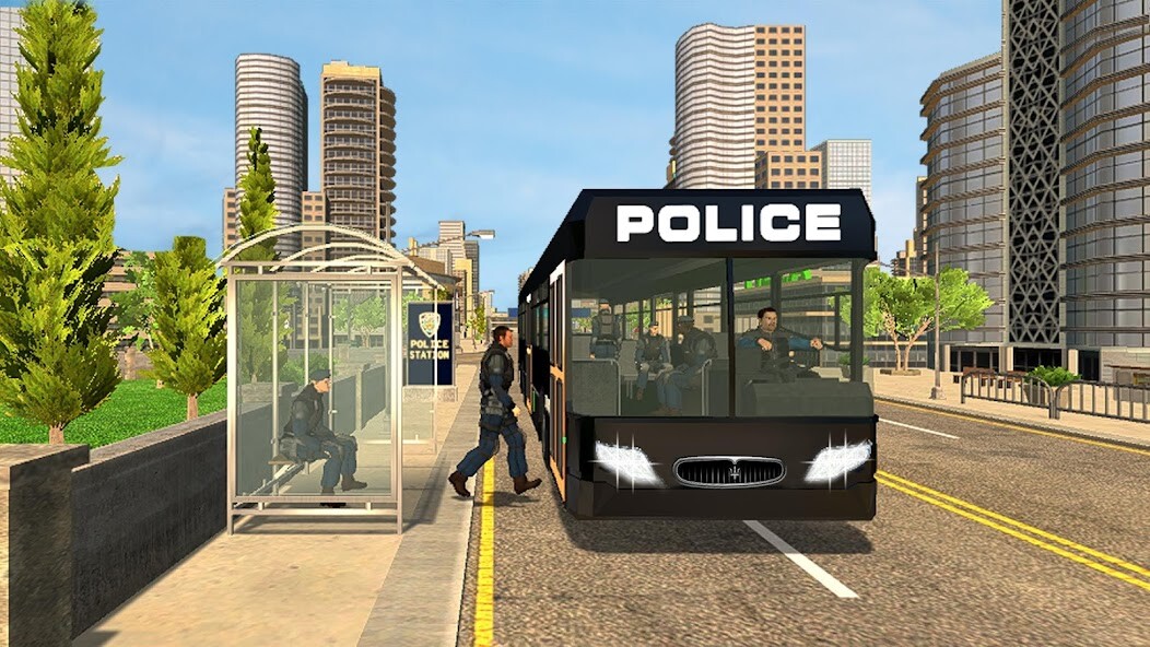 Run android online APK Police Bus Game: US Cops Coach from MyAndroid or emulate Police Bus Game: US Cops Coach using MyAndroid