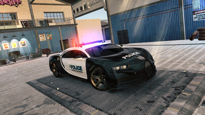 Emulate iPhone app Police Car Driving Sim 2022 using MyAndroid