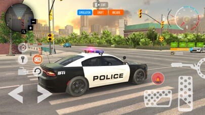 Emulate iPhone app Police Car Game Cop Simulator using MyAndroid