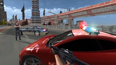 Emulate iPhone app Police Car Gangster Escape Sim using MyAndroid Emulate iPhone app Police Car Gangster Escape Sim using MyAndroid