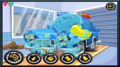 Emulate iPhone app Police Car Wash Game using MyAndroid Emulate iPhone app Police Car Wash Game using MyAndroid