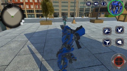 Emulate iPhone app Police Eagle robot battle using MyAndroid Emulate iPhone app Police Eagle robot battle using MyAndroid