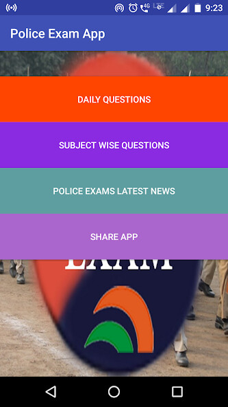 Run android online APK Police Exam App from MyAndroid or emulate Police Exam App using MyAndroid