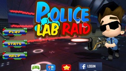 Emulate iPhone app Police Lab Raid : Police Shooting Games for Kids using MyAndroid