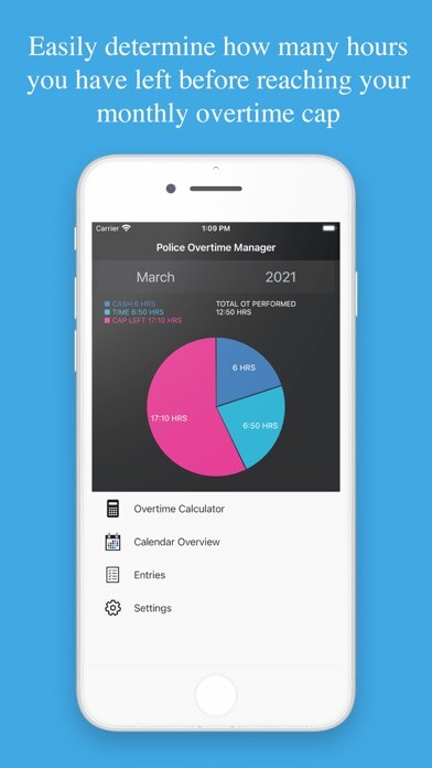 Emulate iPhone app Police Overtime Calculator using MyAndroid Emulate iPhone app Police Overtime Calculator using MyAndroid