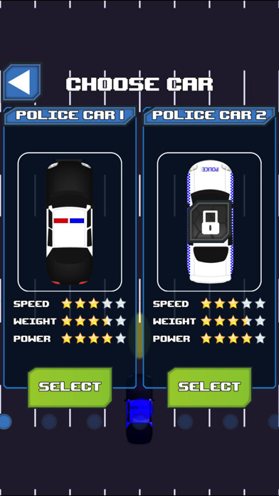 Emulate iPhone app Police Pursuit - Car Game using MyAndroid
