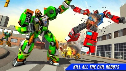 Emulate iPhone app Police robot car transform using MyAndroid Emulate iPhone app Police robot car transform using MyAndroid