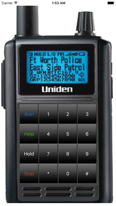 Emulate iPhone app Police Scanner funny using MyAndroid