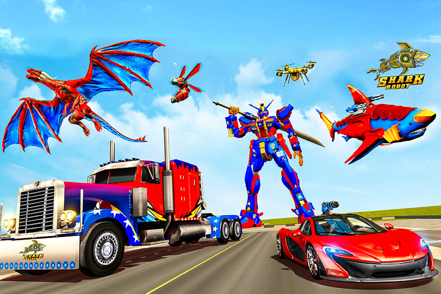 Run android online APK Police Shark Robot Car Game from MyAndroid or emulate Police Shark Robot Car Game using MyAndroid Run android online APK Police Shark Robot Car Game from MyAndroid or emulate Police Shark Robot Car Game using MyAndroid