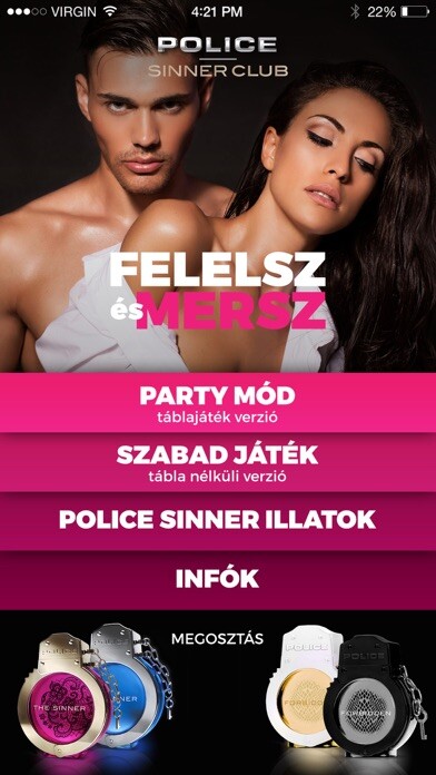 Emulate iPhone app POLICE Sinner Club using MyAndroid Emulate iPhone app POLICE Sinner Club using MyAndroid