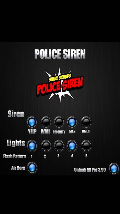 Emulate iPhone app Police Siren and Lights™ using MyAndroid