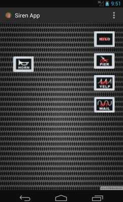 Emulate Android APK Police Siren Controller Lite