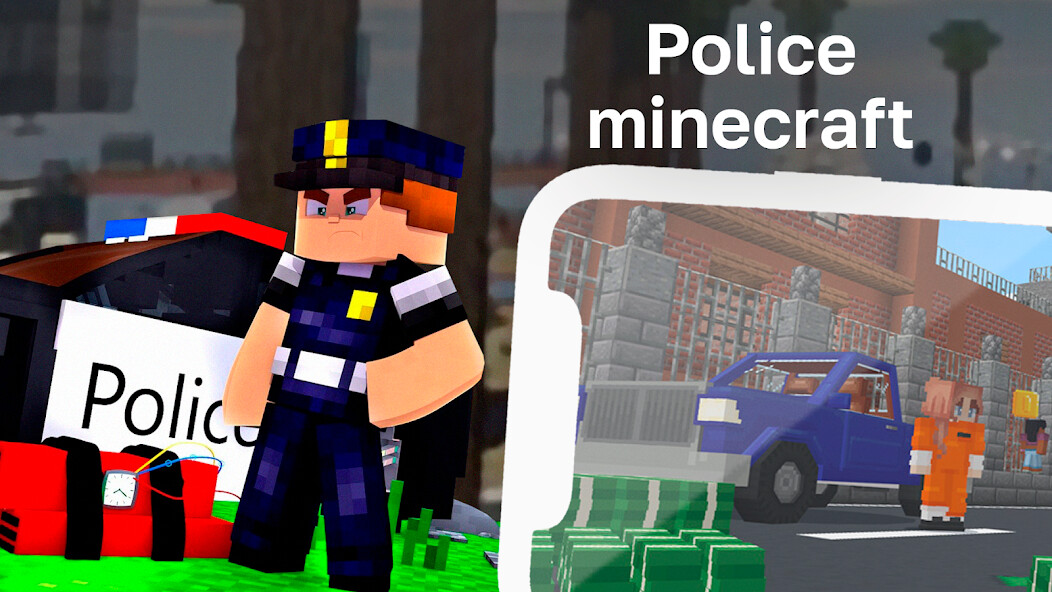 Run android online APK Police Skin mcpe from MyAndroid or emulate Police Skin mcpe using MyAndroid