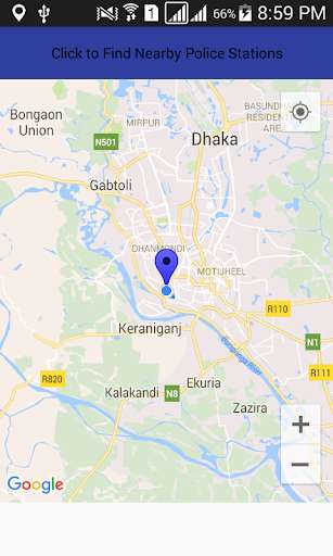 Emulate Android APK Police Stations Finder Emulate Android APK Police Stations Finder