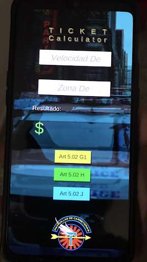 Run android online APK Police Ticket Calculator-PuertoRico from MyAndroid or emulate Police Ticket Calculator-PuertoRico using MyAndroid