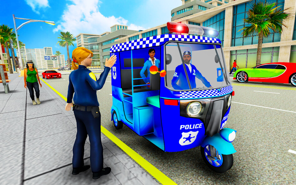 Run android online APK Police Tuk Tuk Rickshaw Games from MyAndroid or emulate Police Tuk Tuk Rickshaw Games using MyAndroid