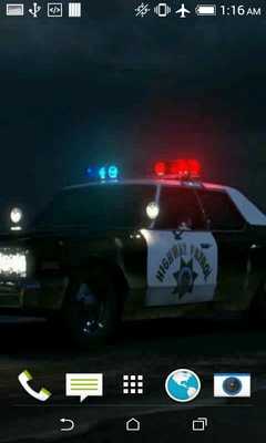 Emulate Android APK Police Video LWP