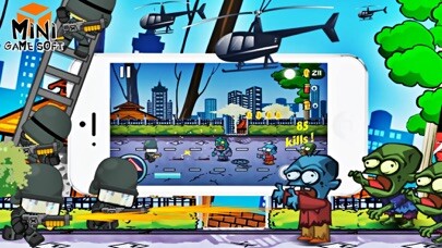 Emulate iPhone app Police Zombie LV1 Attack 2 using MyAndroid