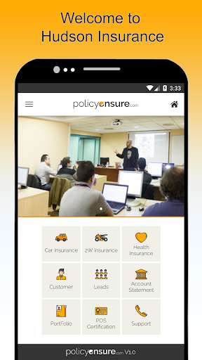 Run android online APK Policyensure - Insurance Agent Business App. from MyAndroid or emulate Policyensure - Insurance Agent Business App. using MyAndroid