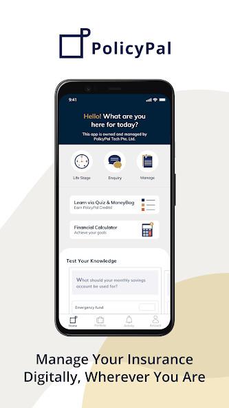 Run android online APK PolicyPal from MyAndroid or emulate PolicyPal using MyAndroid
