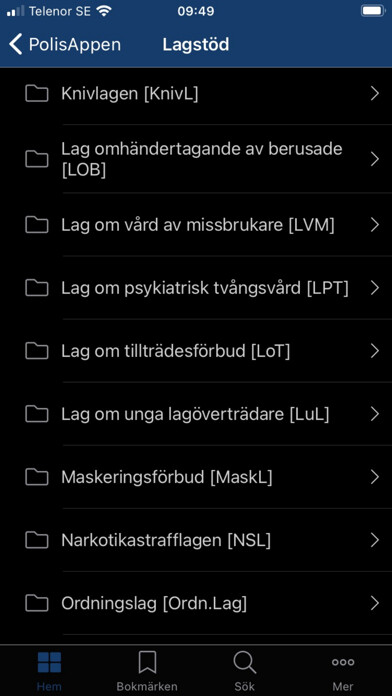 Emulate iPhone app PolisAppen using MyAndroid Emulate iPhone app PolisAppen using MyAndroid
