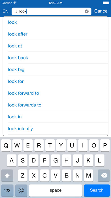 Emulate iPhone app Polish <> English Dictionary + Vocabulary trainer Free using MyAndroid Emulate iPhone app Polish <> English Dictionary + Vocabulary trainer Free using MyAndroid