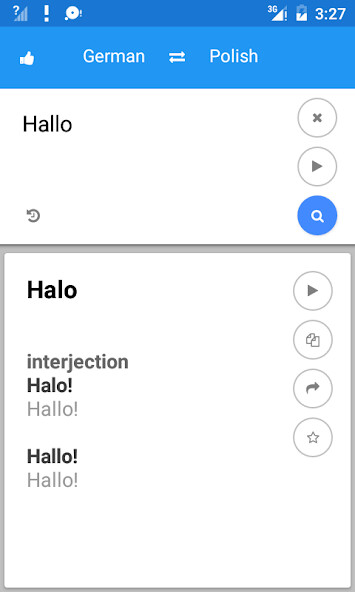 Run android online APK Polish German Translate from MyAndroid or emulate Polish German Translate using MyAndroid Run android online APK Polish German Translate from MyAndroid or emulate Polish German Translate using MyAndroid