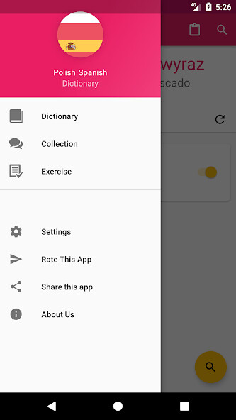 Run android online APK Polish Spanish Dictionary from MyAndroid or emulate Polish Spanish Dictionary using MyAndroid Run android online APK Polish Spanish Dictionary from MyAndroid or emulate Polish Spanish Dictionary using MyAndroid