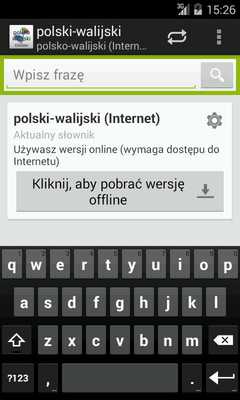 Emulate Android APK Polish-Welsh Dictionary Emulate Android APK Polish-Welsh Dictionary