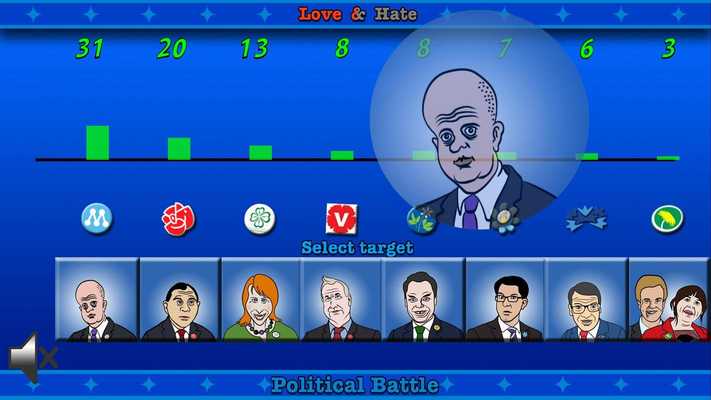 Emulate Android APK Political Battle