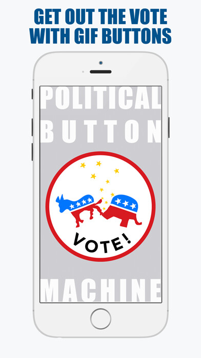 Emulate iPhone app Political Button Machine using MyAndroid Emulate iPhone app Political Button Machine using MyAndroid