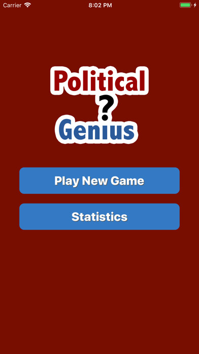 Emulate iPhone app Political Genius using MyAndroid