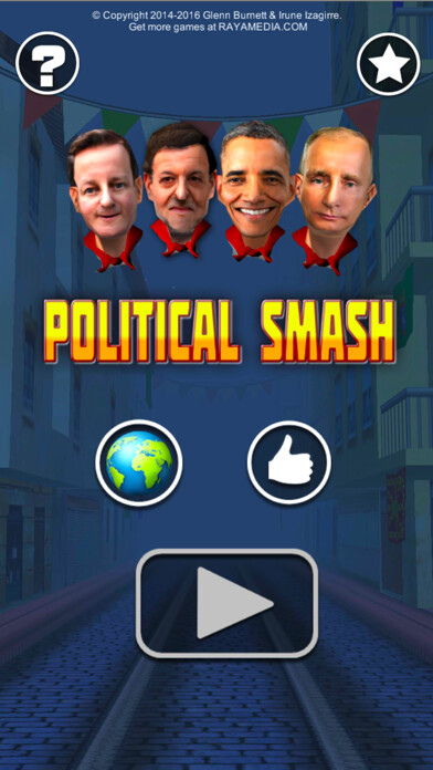 Run android online APK Political Smash from MyAndroid or emulate Political Smash using MyAndroid