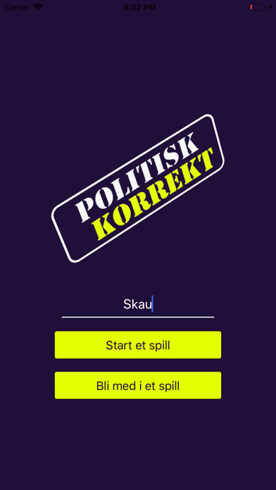 Emulate iPhone app Politisk Korrekt using MyAndroid Emulate iPhone app Politisk Korrekt using MyAndroid