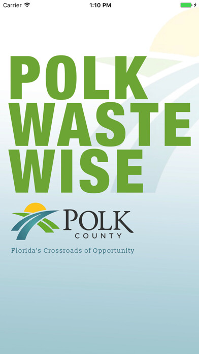 Emulate iPhone app Polk Waste Wise using MyAndroid