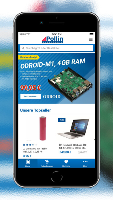 Run android online APK Pollin Electronic from MyAndroid or emulate Pollin Electronic using MyAndroid