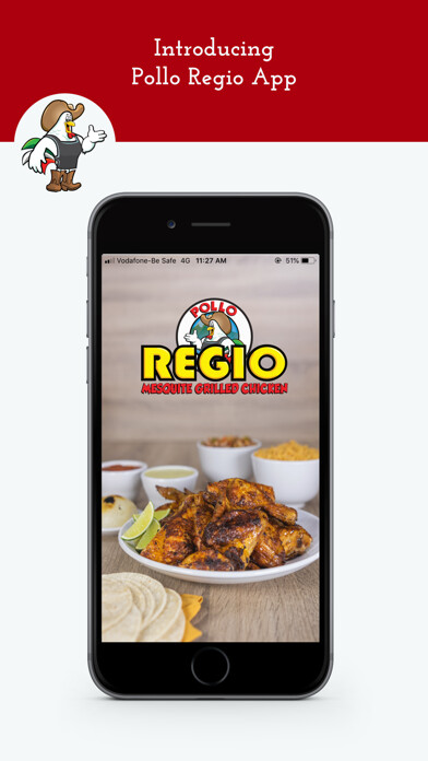 Emulate iPhone app Pollo Regio using MyAndroid Emulate iPhone app Pollo Regio using MyAndroid