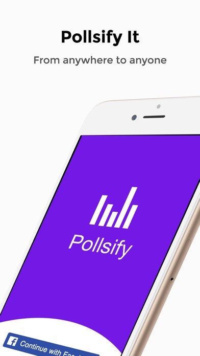 Emulate iPhone app Pollsify - Polls with friends using MyAndroid
