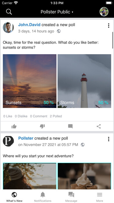 Emulate iPhone app Pollster Social using MyAndroid Emulate iPhone app Pollster Social using MyAndroid