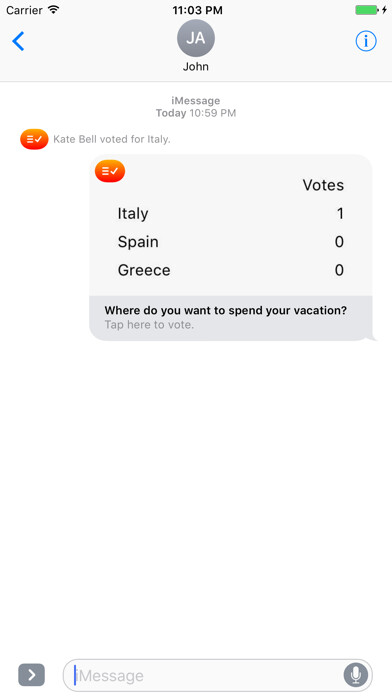 Emulate iPhone app Poll / Survey using MyAndroid Emulate iPhone app Poll / Survey using MyAndroid