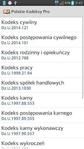 Run android online APK Polskie Kodeksy Pro from MyAndroid or emulate Polskie Kodeksy Pro using MyAndroid