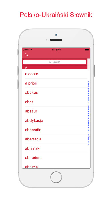 Emulate iPhone app Polsko-Ukrai?ski S?ownik using MyAndroid Emulate iPhone app Polsko-Ukrai?ski S?ownik using MyAndroid